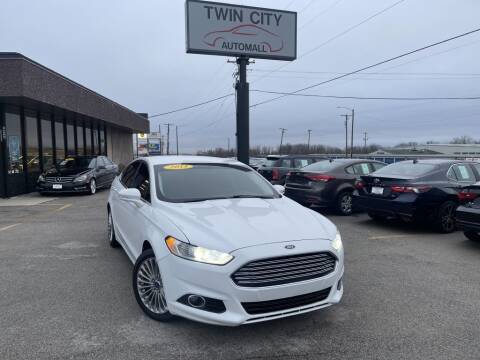 2015 Ford Fusion for sale at TWIN CITY AUTO MALL in Bloomington IL