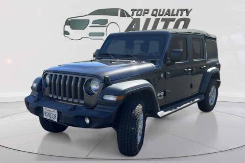 2018 Jeep Wrangler Unlimited for sale at TOP QUALITY AUTO in Rancho Cordova CA