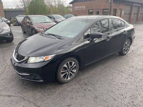 2015 Honda Civic for sale at Superior Used Cars Inc in Cuyahoga Falls OH