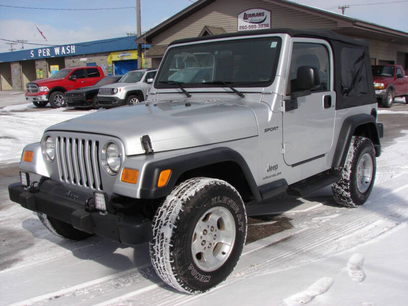 2003 Jeep Wrangler for sale at Lehmans Automotive in Berne IN