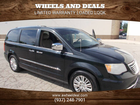 2012 Chrysler Town and Country for sale at Wheels and Deals in New Lebanon OH