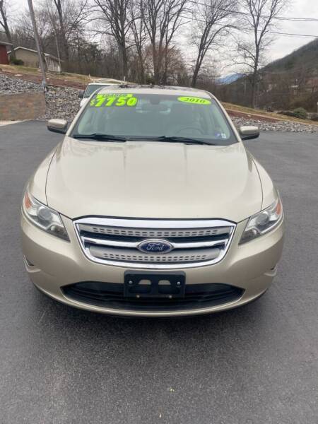 2010 Ford Taurus for sale at Route 28 Auto Sales in Ridgeley WV