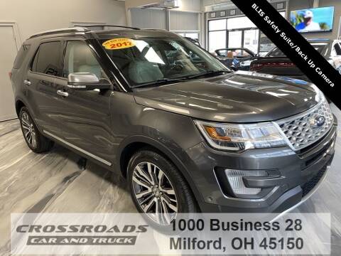 2017 Ford Explorer for sale at Crossroads Car & Truck in Milford OH