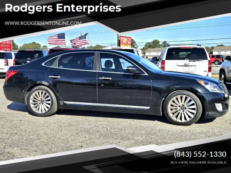 2015 Hyundai Equus for sale at Rodgers Enterprises in North Charleston SC