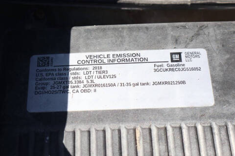 2018 Chevrolet Silverado 1500