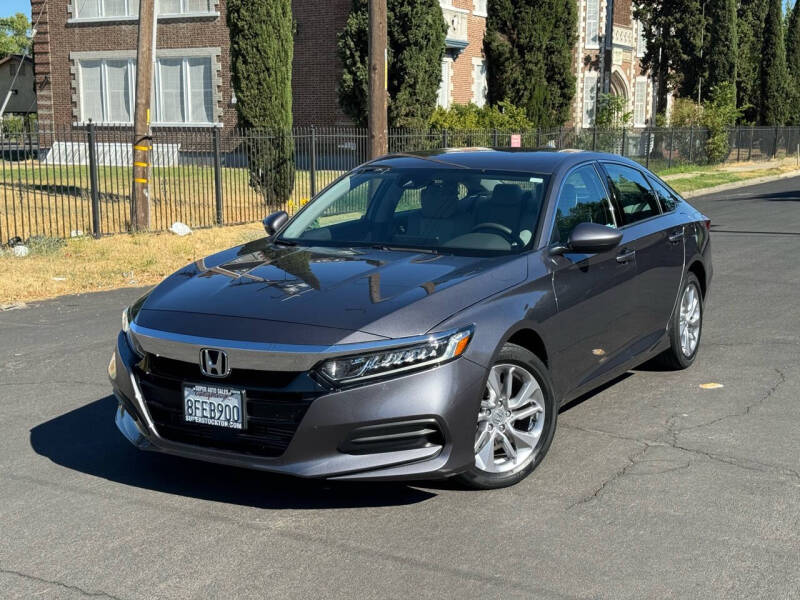 2018 Honda Accord for sale at SUPER AUTO SALES STOCKTON in Stockton CA