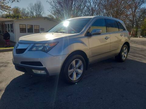 2010 Acura MDX for sale at TR MOTORS in Gastonia NC