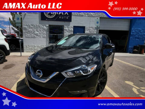 2018 Nissan Maxima for sale at AMAX Auto LLC in El Paso TX