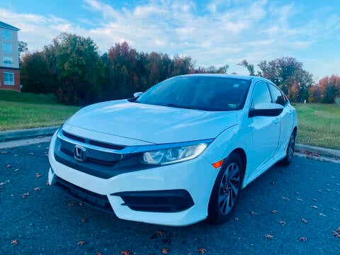 2016 Honda Civic for sale at FREEDOM AUTO GROUP in Fredericksburg VA