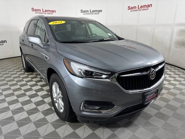 Used 2021 Buick Enclave Essence with VIN 5GAERBKW6MJ219149 for sale in Bloomington, IL