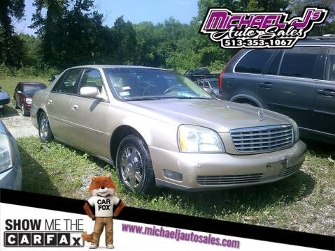 2005 Cadillac DeVille for sale at MICHAEL J'S AUTO SALES in Cleves OH