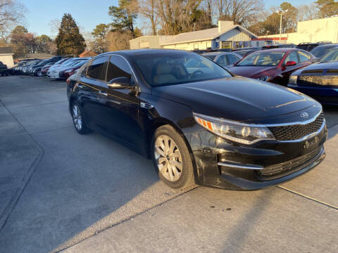 2016 Kia Optima for sale at Auto Space LLC in Norfolk VA