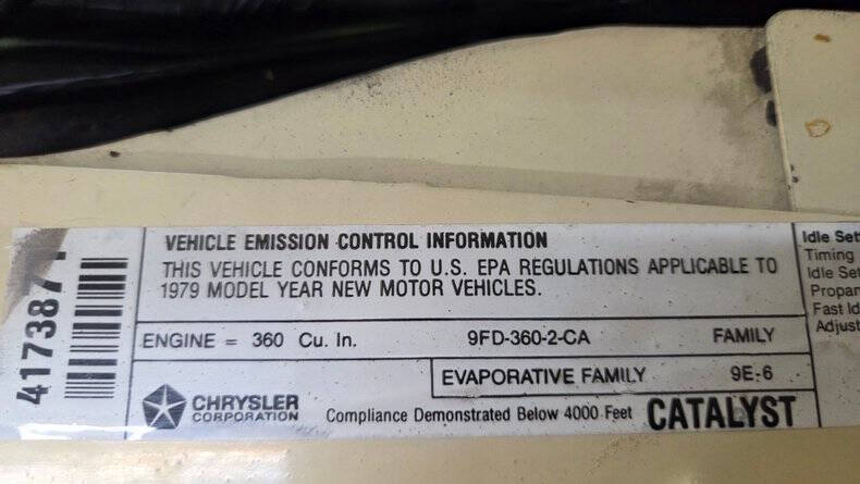 1979 Chrysler Cordoba