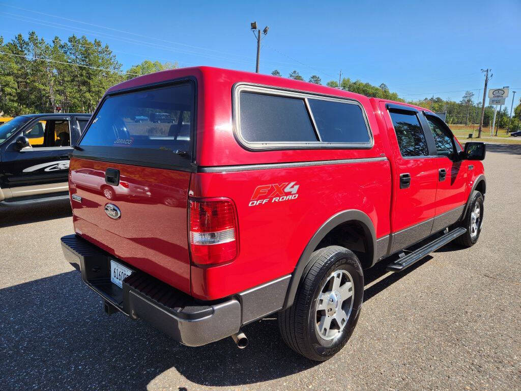 2005 Ford F-150 for sale at Miltimore Motor Company in Pine River, MN