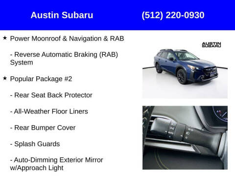 2023 Subaru Outback Onyx Edition XT