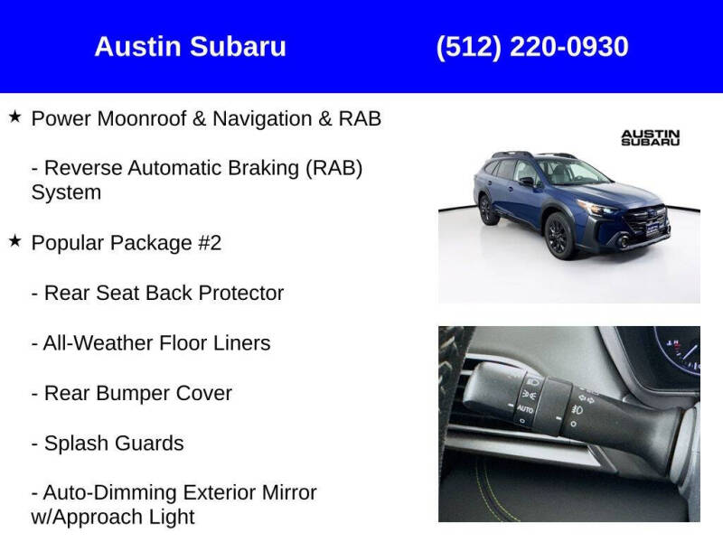 2023 Subaru Outback Onyx Edition XT