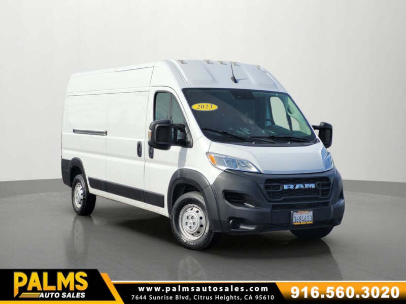 2023 RAM ProMaster for sale at Palms Auto Sales in Citrus Heights CA
