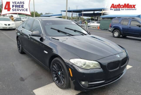 2013 BMW 5 Series for sale at Auto Max in Hollywood FL