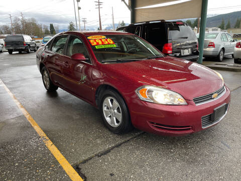2008 Chevrolet Impala for sale at Low Auto Sales in Sedro Woolley WA