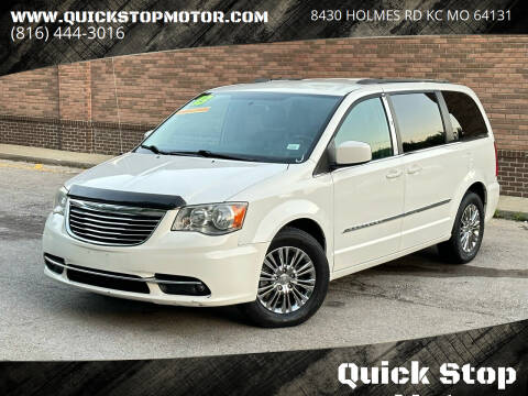 2013 Chrysler Town and Country for sale at Quick Stop Motors in Kansas City MO