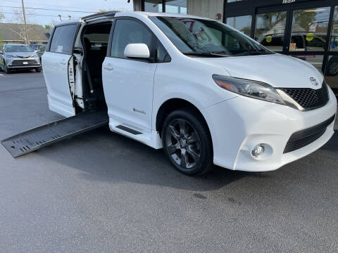 2015 Toyota Sienna for sale at Adaptive Mobility Wheelchair Vans in Seekonk MA
