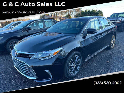 2016 Toyota Avalon Hybrid XLE Plus