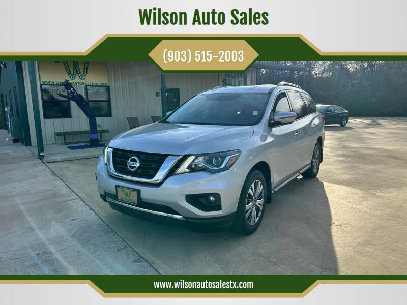 2019 Nissan Pathfinder for sale at Wilson Auto Sales in Chandler TX