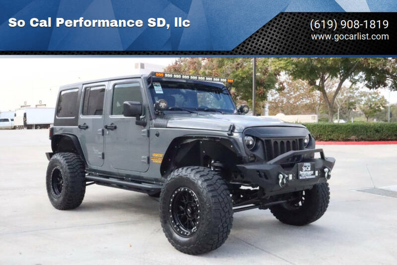 2016 Jeep Wrangler Unlimited Sport S