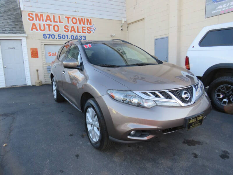 2011 Nissan Murano for sale at Small Town Auto Sales in Hazleton PA