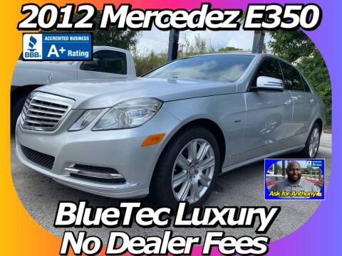 2012 Mercedes-Benz E-Class for sale at Simply Auto Sales in Palm Beach Gardens FL