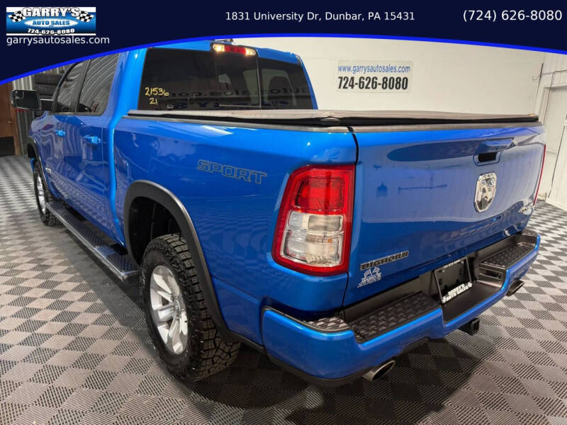 2021 RAM 1500