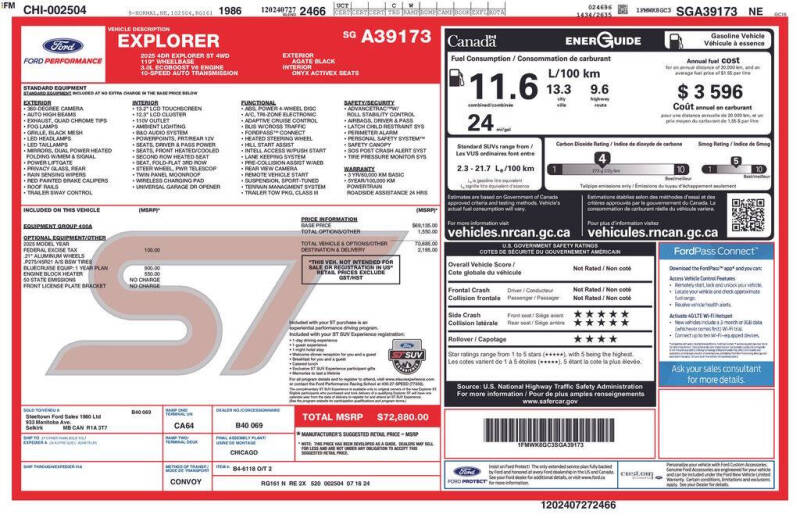 2025 Ford Explorer ST