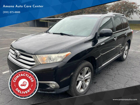 2011 Toyota Highlander for sale at Amana Auto Care Center in Raleigh NC