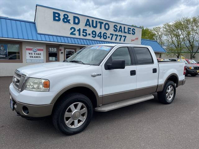 2006 Ford F-150 for sale at B & D Auto Sales Inc. in Fairless Hills PA