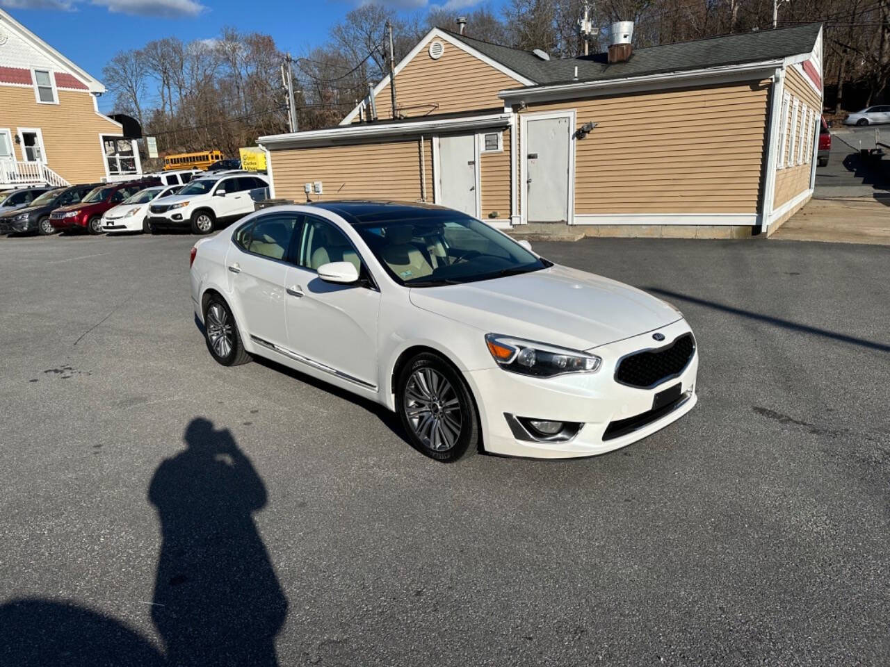 2016 Kia Cadenza for sale at Ultra Auto Sales, LLC in Cumberland, RI