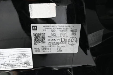 2019 Chevrolet Tahoe LT
