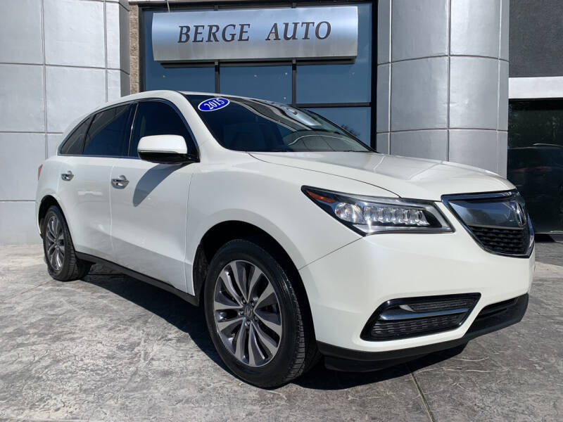 2015 Acura MDX for sale at Berge Auto in Orem UT
