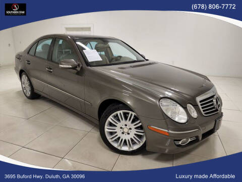 2008 Mercedes-Benz E-Class for sale at Southern Star Automotive, Inc. in Duluth GA