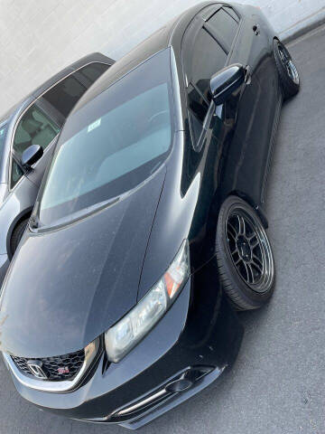 2015 Honda Civic for sale at Hidden Car Deals in Costa Mesa CA