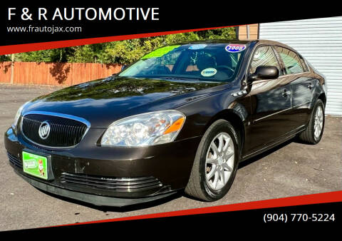 2008 Buick Lucerne for sale at F & R AUTOMOTIVE in Jacksonville FL