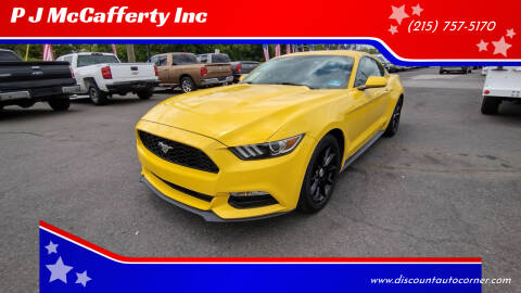 2015 Ford Mustang for sale at P J McCafferty Inc in Langhorne PA