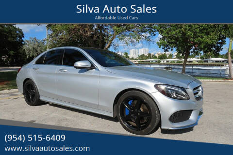 2015 Mercedes-Benz C-Class for sale at Silva Auto Sales in Pompano Beach FL