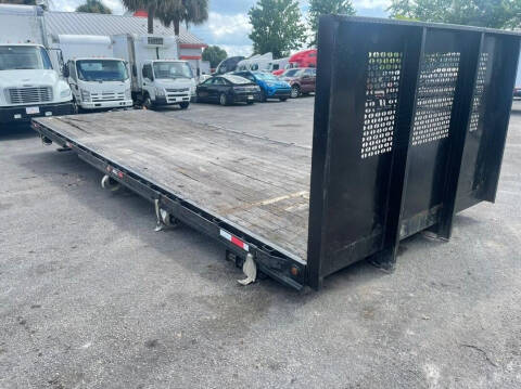  26 FT FLATBED BODY ONLY FLATBED for sale at Orange Truck Sales - Fabrication, Lift gate and body in Orlando FL