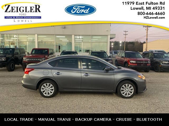 2019 Nissan Sentra for sale at Zeigler Ford of Plainwell in Plainwell MI