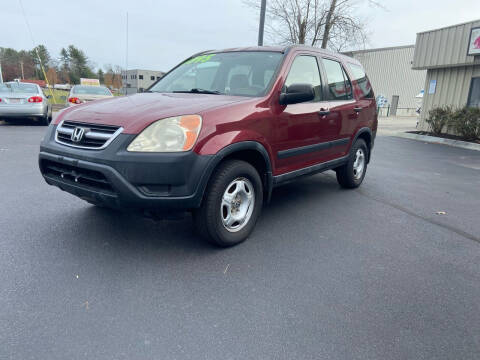 2004 Honda CR-V for sale at J&J Motorsports in Halifax MA