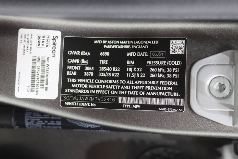 2021 Aston Martin DBX