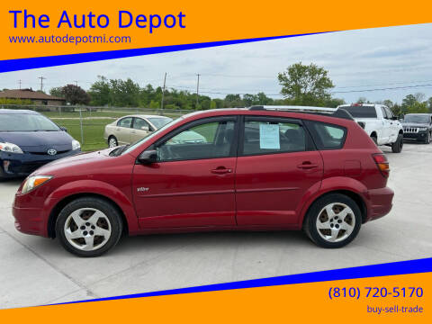 2004 Pontiac Vibe for sale at The Auto Depot in Mount Morris MI