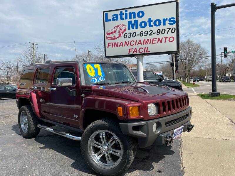 2007 HUMMER H3 for sale at Latino Motors in Aurora IL