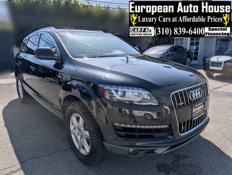 2014 Audi Q7 for sale at European Auto House in Los Angeles CA