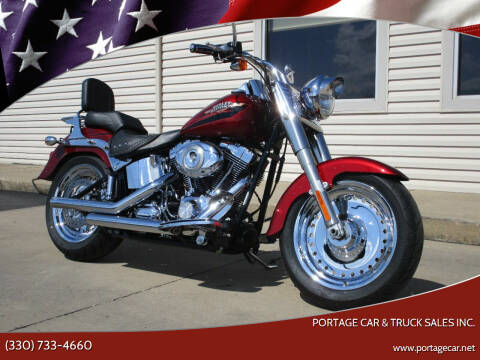 2009 HARLEY DAVIDSON FLSTF FATBOY 6SPD for sale at Portage Car & Truck Sales Inc. in Akron OH